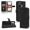 Per UMIDIGI Note 100 Custodia in pelle magnetica con chiusura magnetica (nera)