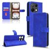 Per UMIDIGI Note 100 Custodia in pelle magnetica con chiusura magnetica (blu)
