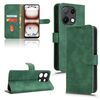 Per UMIDIGI Note 100 Custodia in pelle magnetica con chiusura magnetica (verde)