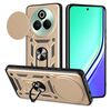 Per Realme P3 Pro 5G Custodia per fotocamera scorrevole in TPU ibrido per PC (oro)