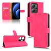 Custodia in pelle con chiusura magnetica per Blackview Oscal Tiger 13 (rosso rosa)