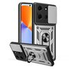 Per Infinix Note 30 5G Custodia per fotocamera scorrevole in TPU+PC (argento)