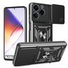 Per Infinix Note 40X 5G Custodia per fotocamera scorrevole TPU+PC (nero)