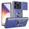 Per Infinix Note 40X 5G Custodia per fotocamera scorrevole TPU+PC (blu)