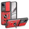Custodia per telefono in TPU+PC con design scorrevole per fotocamera per vivo V50 5G (rosso)