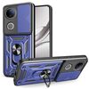 Custodia per telefono in TPU+PC con design scorrevole per fotocamera per vivo V50 5G (blu)