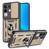 Custodia per telefono in TPU+PC con design scorrevole per fotocamera per vivo Y29 4G (oro)