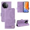 Per vivo Y39 5G Custodia per telefono in pelle con chiusura magnetica globale (viola)