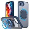 Per iPhone 16e Custodia per telefono con supporto magnetico MagSafe girevole a 360 gradi (blu)