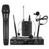 U-771 Sistema di microfoni wireless da 1 a 2 Microfono UHF FM, 1 microfono + 1 bodypack + host