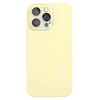 Per iPhone 15 Pro Custodia sottile in silicone liquido MagSafe Circle (giallo)