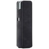 Per lil Solid 3.0 Custodia per sigaretta elettronica in pelle PU retrò smerigliata (nera)