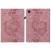 Per Lenovo Tab M10 3rd Gen Custodia per tablet in pelle goffrata Love Hearts (rosa)
