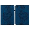 Per Lenovo Tab M10 3rd Gen Custodia per tablet in pelle goffrata Love Hearts (blu scuro)