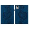 Per Lenovo Tab M11 / Xiaoxin Pad 11 2024 Custodia per tablet in pelle goffrata Love Hearts (blu scuro)