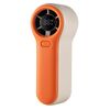 H02 HD Display digitale Mini ventilatore portatile ad alta velocità (arancione)