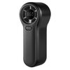 H02 HD - Mini ventilatore portatile ad alta velocità con display digitale (nero)