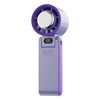 Ventilatore portatile pieghevole Y19 Smart Ice Compress (blu ghiaccio e viola)