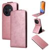 Custodia in pelle con chiusura magnetica verticale per vivo Y39 5G / Y300i (oro rosa)
