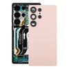 Cover posteriore per batteria OEM con copriobiettivo per fotocamera per Samsung Galaxy S25 Ultra SM-S938 (oro)
