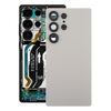 Cover posteriore per batteria OEM con copriobiettivo per fotocamera per Samsung Galaxy S25 Ultra SM-S938
