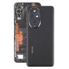 Cover posteriore per batteria OEM per Honor 200 Pro con copriobiettivo per fotocamera (nero)