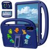 Custodia antiurto in EVA per tablet Xiaomi Redmi Pad Pro 12.1 2024 con motivo a passero (blu navy)