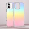 Custodia per telefono con sfumatura placcata colorata e satinata per iPhone 16 (placcatura colorata)
