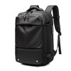 Borsa da viaggio per computer da 19 pollici, grande capacità, espandibile, a compressione sottovuoto, a doppia spalla per uomo (nera)
