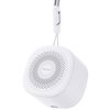 LT010 Dispositivo per dormire con luce respiratoria a 7 colori e rumore bianco per neonati, aiuto portatile per dormire (bianco)
