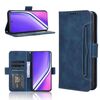 Custodia in pelle con texture di vitello effetto pelle di vitello per Realme P3 Pro 5G (blu)