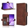 Custodia in pelle con texture in vitello effetto pelle di vitello per vivo V50 Lite 5G / 4G (marrone)