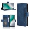 Custodia in pelle con texture di vitello effetto pelle di vitello per Tecno Camon 40 Premier 5G (blu)