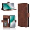 Custodia in pelle con texture di vitello effetto pelle di vitello per Tecno Camon 40 Premier 5G (marrone)