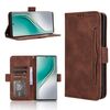 Custodia in pelle con texture in vitello effetto pelle di vitello per Tecno Camon 40 Pro 4G / 5G (marrone)