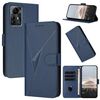 Custodia in pelle con fibbia a triangolo per ZTE Blade A72s (blu reale)