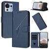 Custodia in pelle con fibbia a triangolo per ZTE Blade V50 Vita (blu reale)