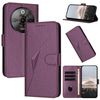 Custodia in pelle con fibbia a forma di triangolo per ZTE Nubia Focus Pro (viola scuro)