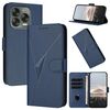 Custodia in pelle con fibbia a forma di triangolo per ZTE Blade V70 (blu reale)