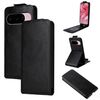 Custodia in pelle con chiusura magnetica verticale per Google Pixel 10 5G / 10 Pro 5G e fibbia (nera)