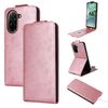 Custodia in pelle con chiusura magnetica verticale per Redmi A5 4G da 173,3 mm con fibbia (oro rosa)