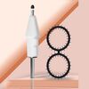 Per Xiaomi Smart Pen 2a generazione, punta di ricambio per penna a punta d'ago smorzata con 2 cerchi, cappuccio per punta della penna bianco