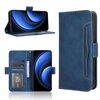 Custodia in pelle con texture in vitello per Blackview Oscal Tiger 13 (blu)