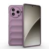 Custodia in TPU + flanella Magic Shield per Redmi K80 5G / Xiaomi Poco F7 Pro (viola)