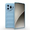 Custodia in TPU + flanella Magic Shield per Redmi K80 Pro 5G (blu chiaro)