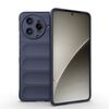 Custodia in TPU + flanella Magic Shield per Redmi K80 Pro 5G (blu scuro)