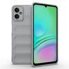 Custodia in TPU + flanella Magic Shield per Samsung Galaxy A06 5G (grigio)