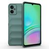 Custodia in TPU + flanella Magic Shield per Samsung Galaxy A06 5G (verde scuro)