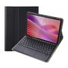 Custodia per tablet in pelle con tastiera Bluetooth con tasti rotondi staccabili ultrasottili per Lenovo Tab 10.1 / ZhaoYang K10C 10.1 YAM29-A con touchpad (nero)