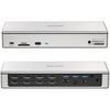WAVLINK UG69PD12 Docking Station DisplayLink per quattro monitor per laptop M1 / ​​M2 / Mac e Windows, spina: spina UE
